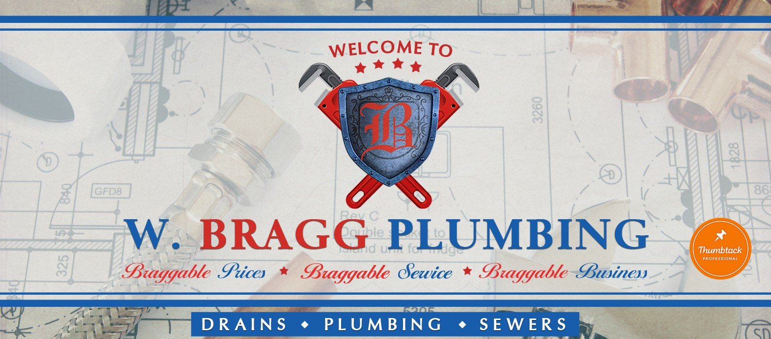 Learn more about W. Bragg Plumbing, Sewer and Drain and our commercial and residential services